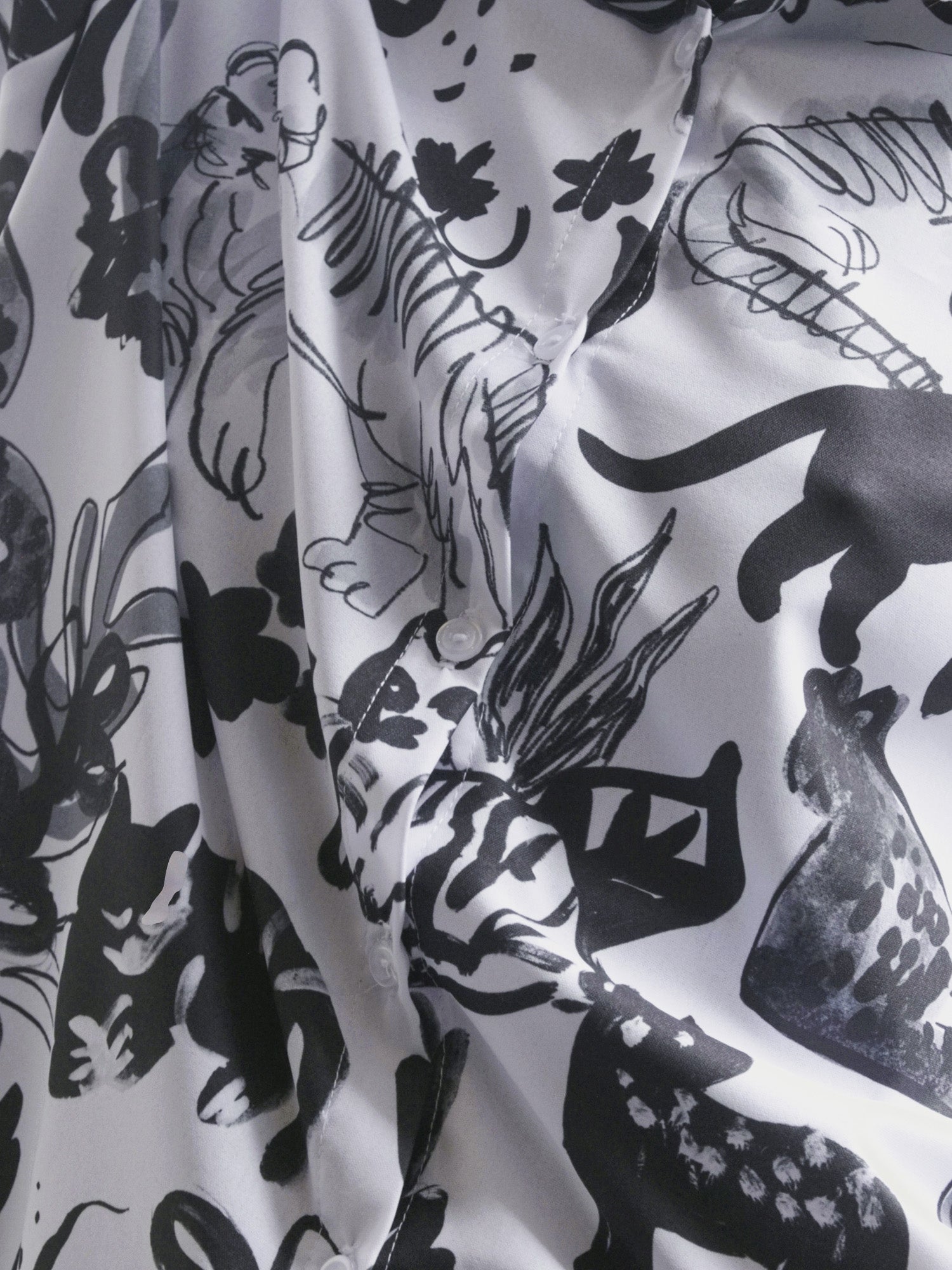 Gatos y Flores - TRAZOS