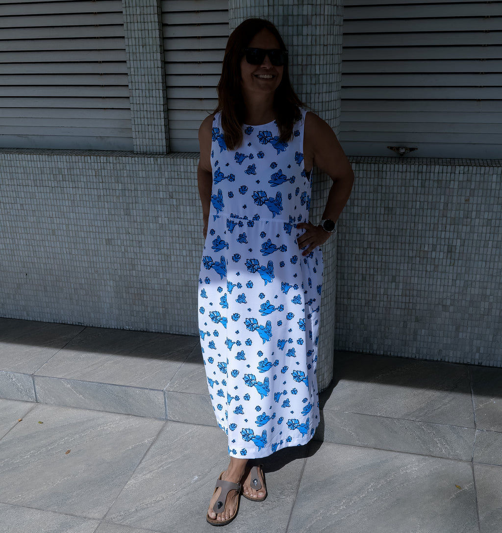 Vestido maxi Hadas - TRAZOS