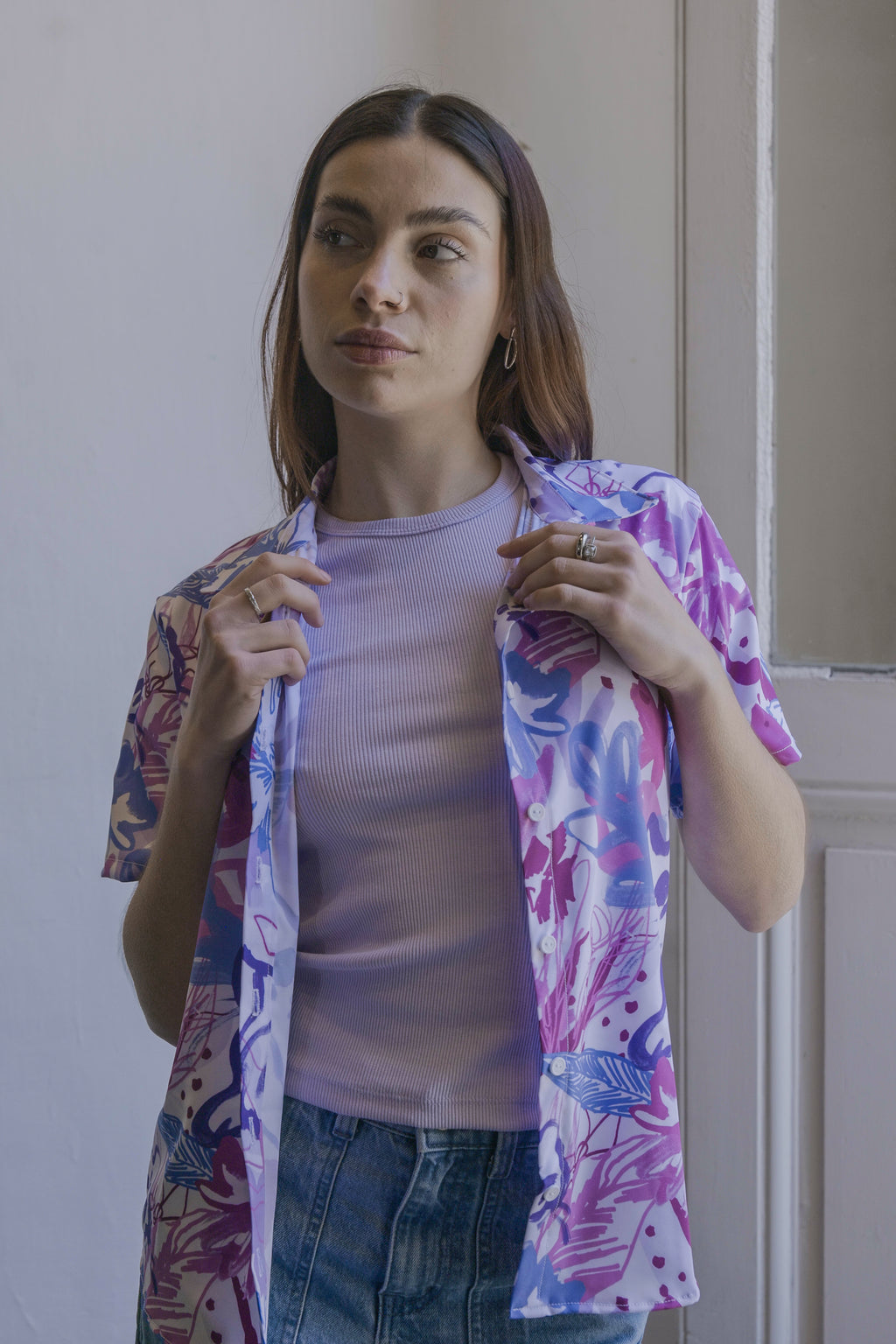 Camisa de manga corta Jardín de Tigres - TORA