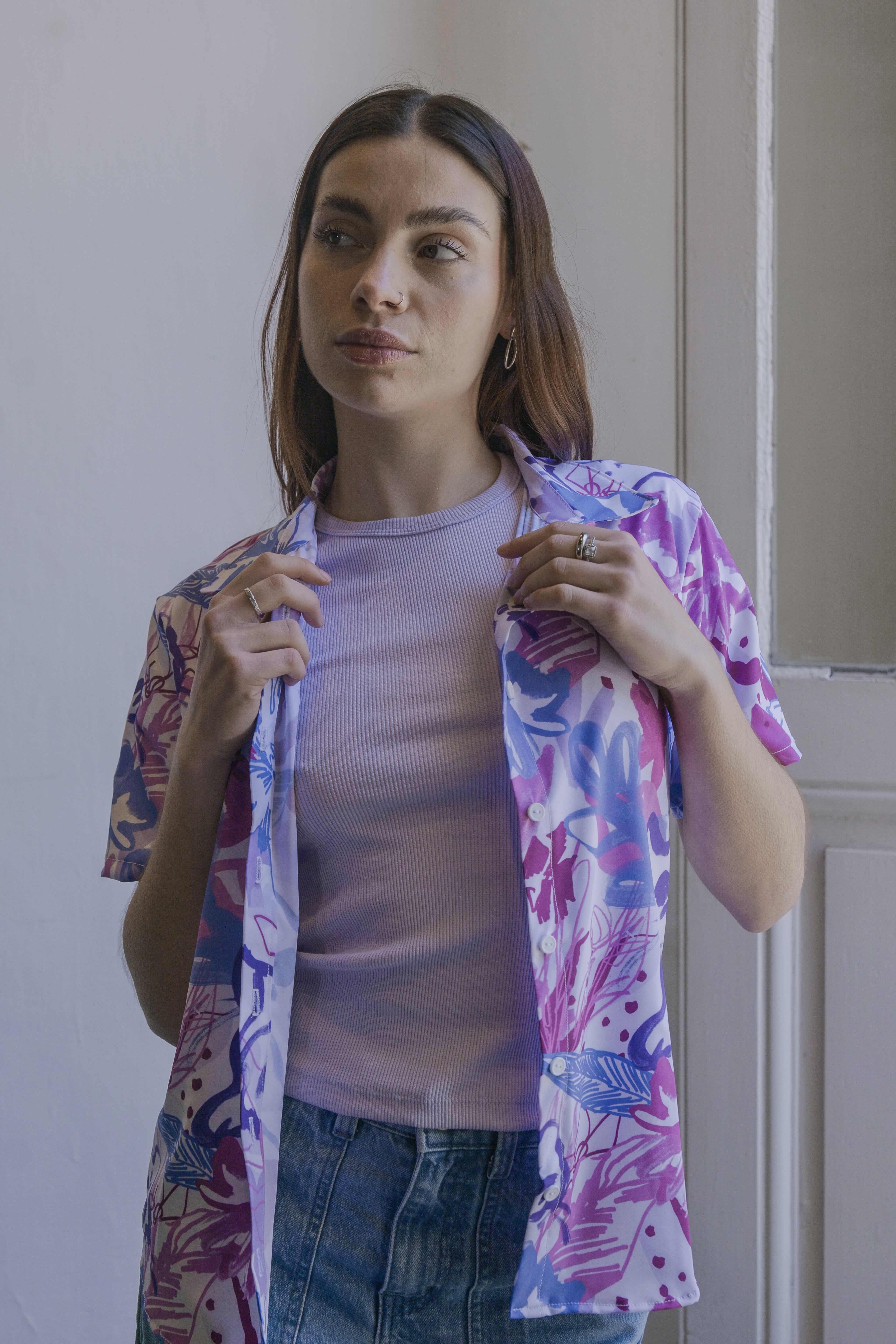 Camisa de manga corta Jardín de Tigres - TORA