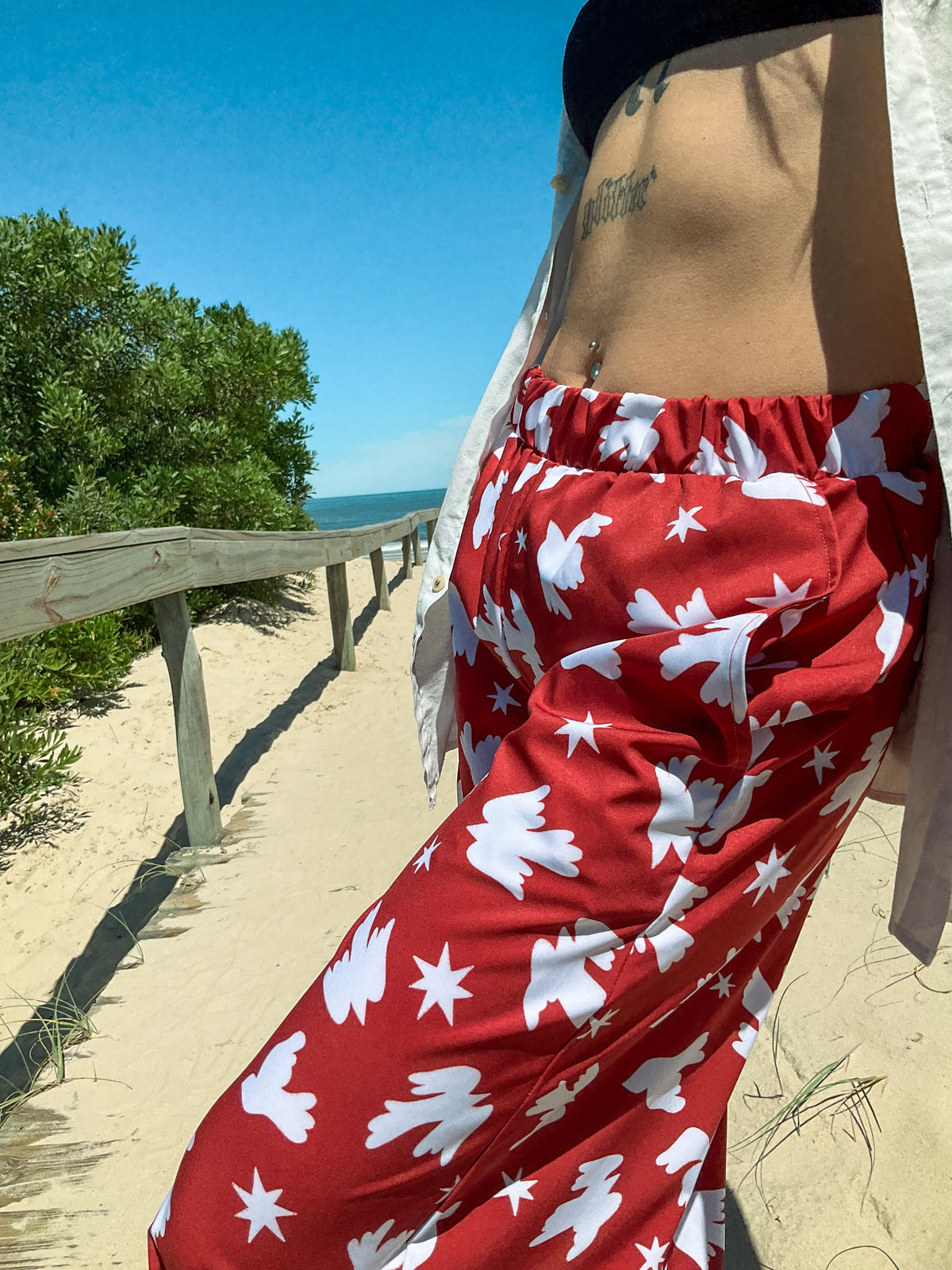 Pantalón palazzo Paloma - TRAZOS