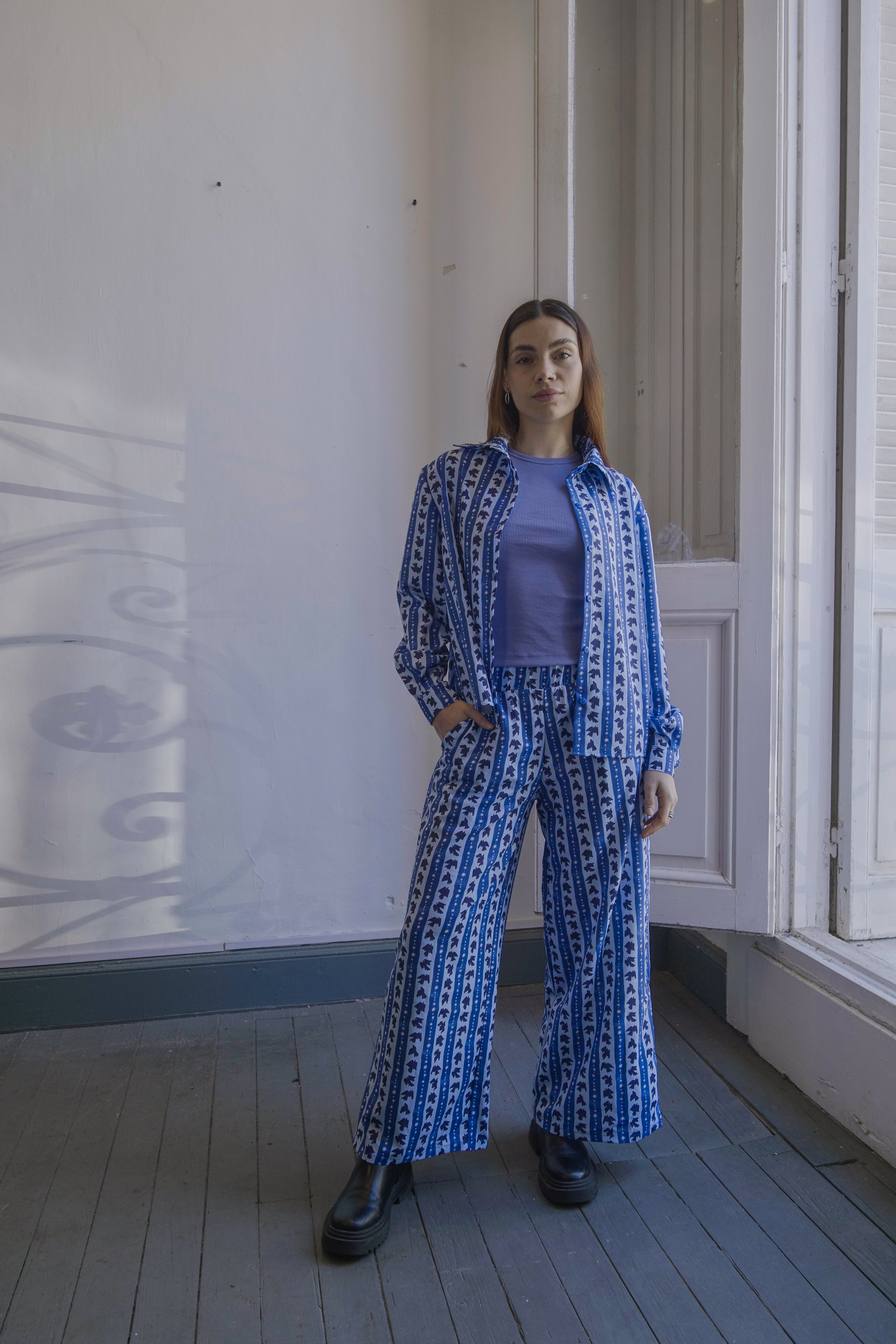 Pantalón palazzo Rayas - TORA