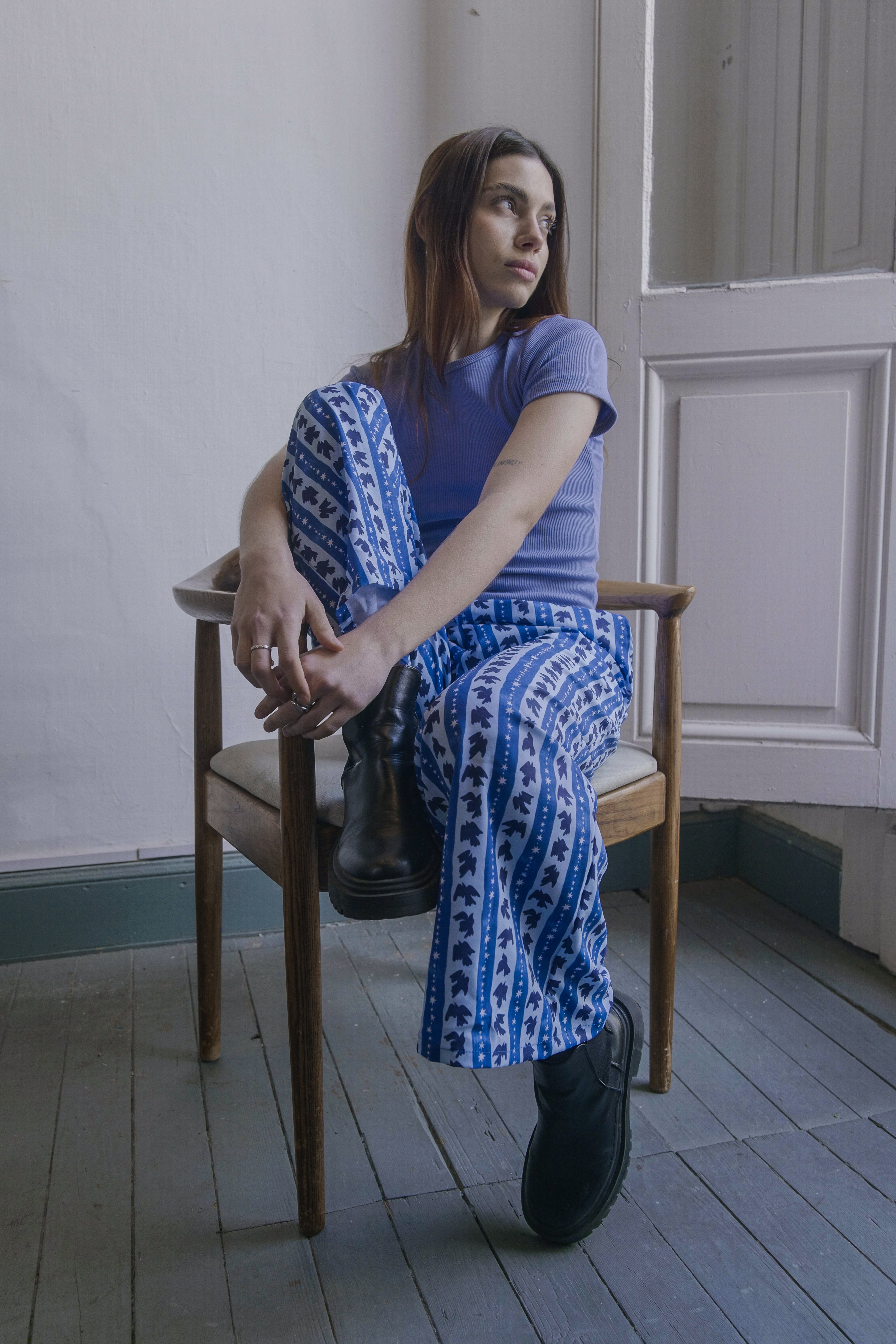 Pantalón palazzo Rayas - TORA