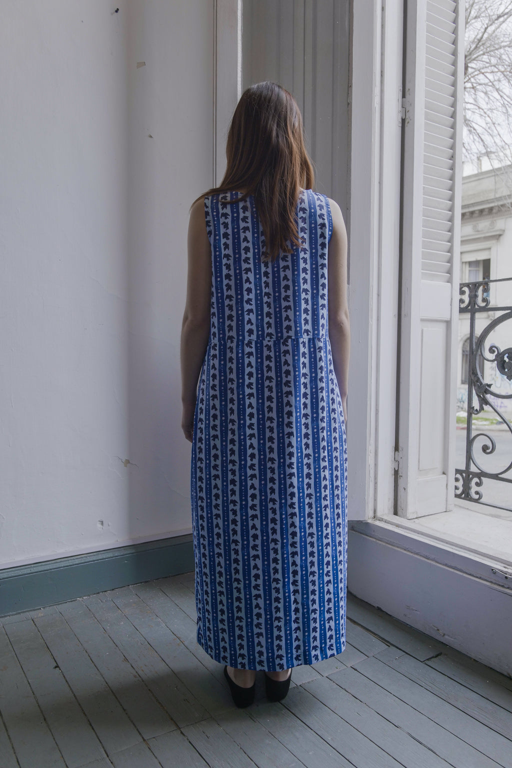 Vestido maxi Rayas - TORA