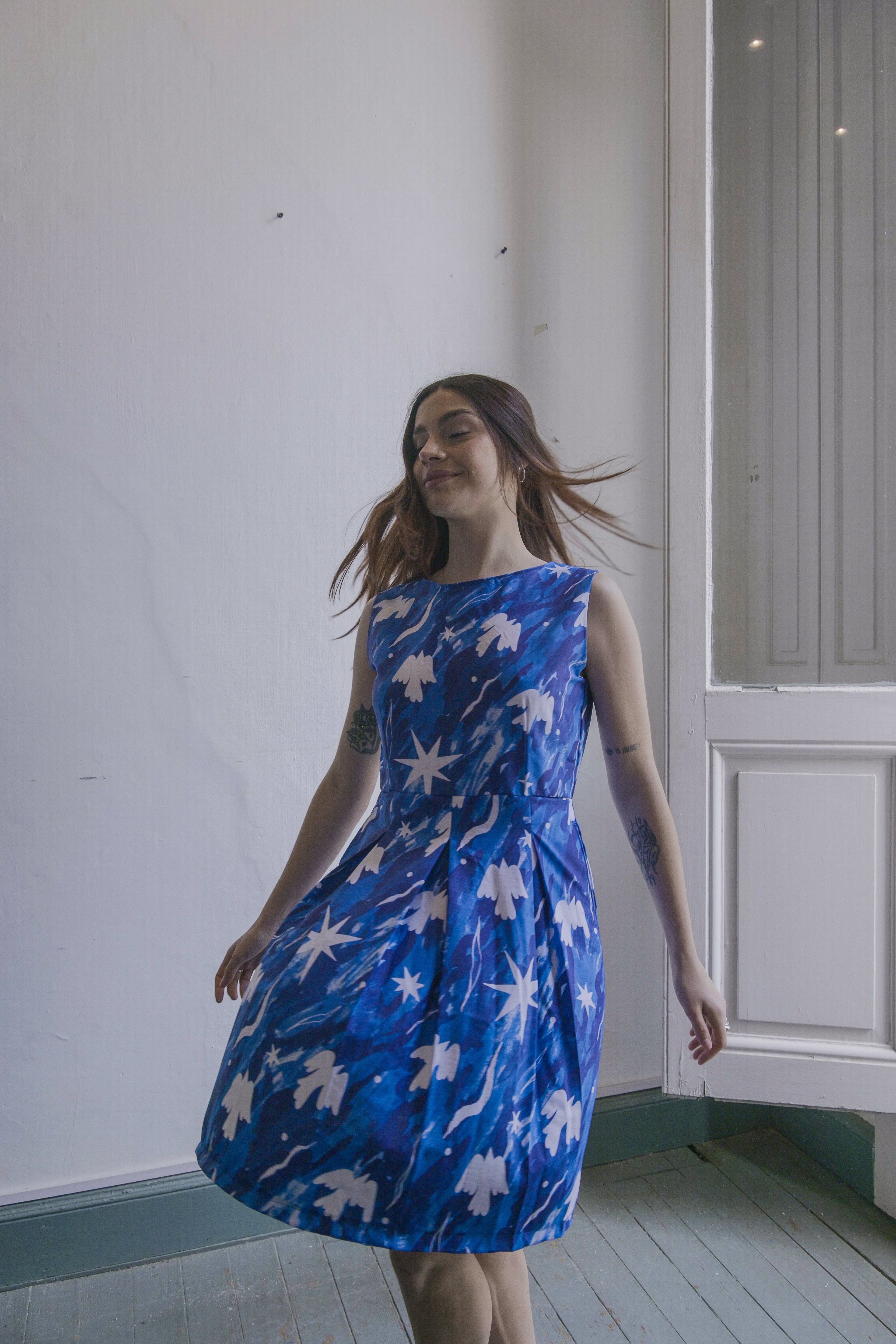 Vestido corto Vuelo - TORA